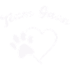 Team Dog Walk Heart Paw Logo