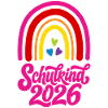 School Child 2026 Rainbow Girl