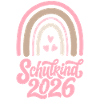 Enfant d’école 2026 Fille arc-en-ciel