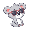 Koala Cool Pink Glasses