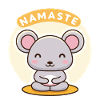 Namaste Zen Maus