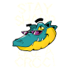Stay sharp - Crocodile with style