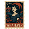 Whatever Moonlit Rose Portrait