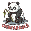 Life is Unbearable - Funny Panda Meme