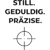 Stille Geduld Präzision