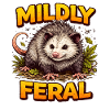Mildly Feral Ferret Charm