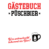 Guestbook Püschbier Babyshower Pullerparty New Papa
