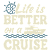 Cruise Ship Summer Vacation Trip