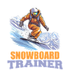 Snowboarder NUMMER EINS SNOWBOARD TRAINER Lustig