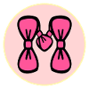 Letter M - Hair Bow First Name