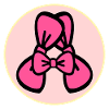 Hair Bow Letter A