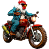 Motorcycle Chickens