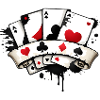 Poker Karten Symbolik Illustration 