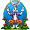 Yoga Osterhasen