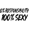 100% Sexy Typo Statement