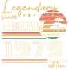 Février 1979 anniversaire 1979 légendes Février