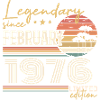 February 1976 Birthday 1976 Legends February