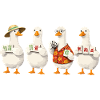 Mahjong goose