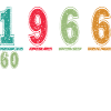 Limited edition 1966 - 60th Birthday Gift