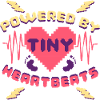 NICU Krankenschwester Powered By Tiny Heartbeats
