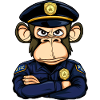 Polizei Affe