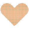 Pointillist Heart Mosaic