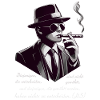 Noir-Gentleman mit Zigarre, Wer Entscheidet?