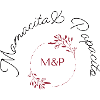 M&P Floral Monogram Circle