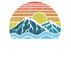 Sunset Mountains 1986