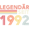 Legendary since 1992 man's birthday