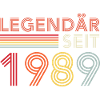 Legendary Since 1989 Man Birthday