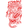 Ryujin Asian Dragon Characters