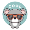Koala Coole Bunte Gläser