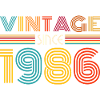 Rayures rétro 1986
