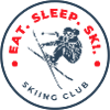 Ski Club Logo Eat Sleep Ski