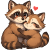 Cuddling Red Panda Hug