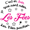 Anniversaire juin  - Les Fées pas chier !