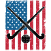 Field Hockey USA Flag 