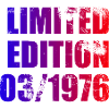 50th Birthday Limited Edition 03/1976