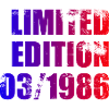40e anniversaire Édition Limitée 03/1986