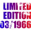 60th Birthday Limited Edition 03/1966