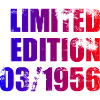 70th Birthday Limited Edition 03/1956