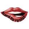 Hard to resist – Confident lip statement