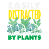 Plant lovers distracted by plants