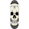 Skull on skateboard – Monochrome