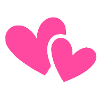 Saint-Valentin Cœur Rose, St.valentin
