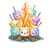Campfire Marshmallows Fun