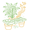 Green Groove DJ Plants