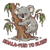 Koala Kawaii Endormi