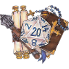 RPG Tabletop D20 Dice Gift Cleric